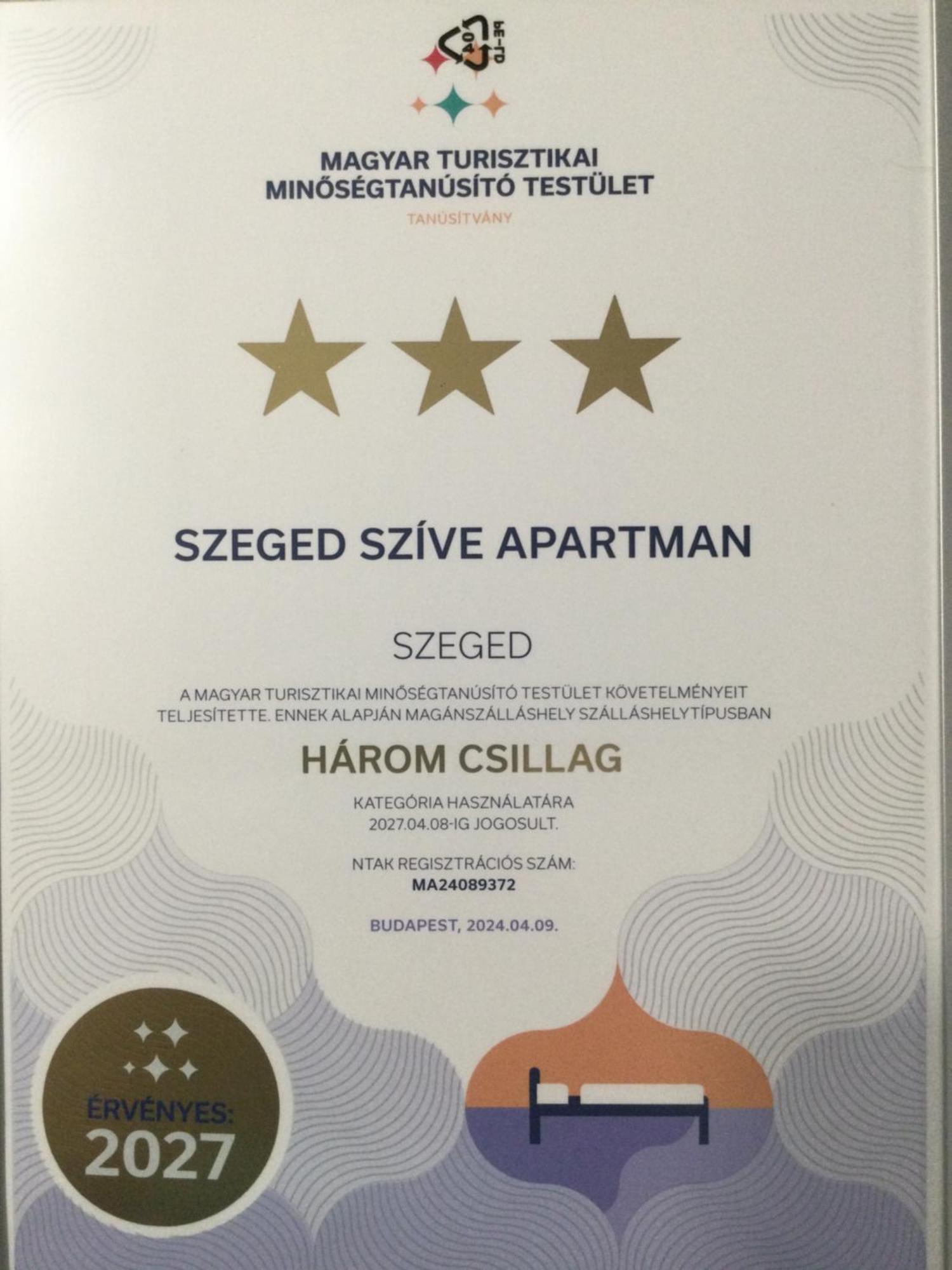 Szeged Szive Apartman Εξωτερικό φωτογραφία